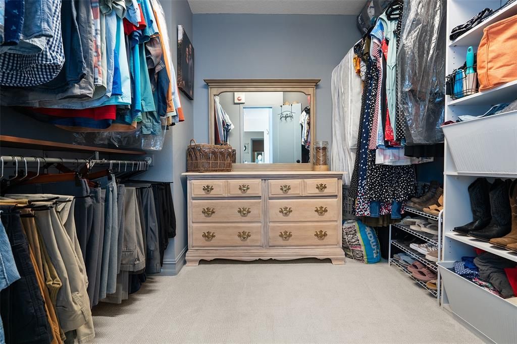 Owner's Walk-in Closet