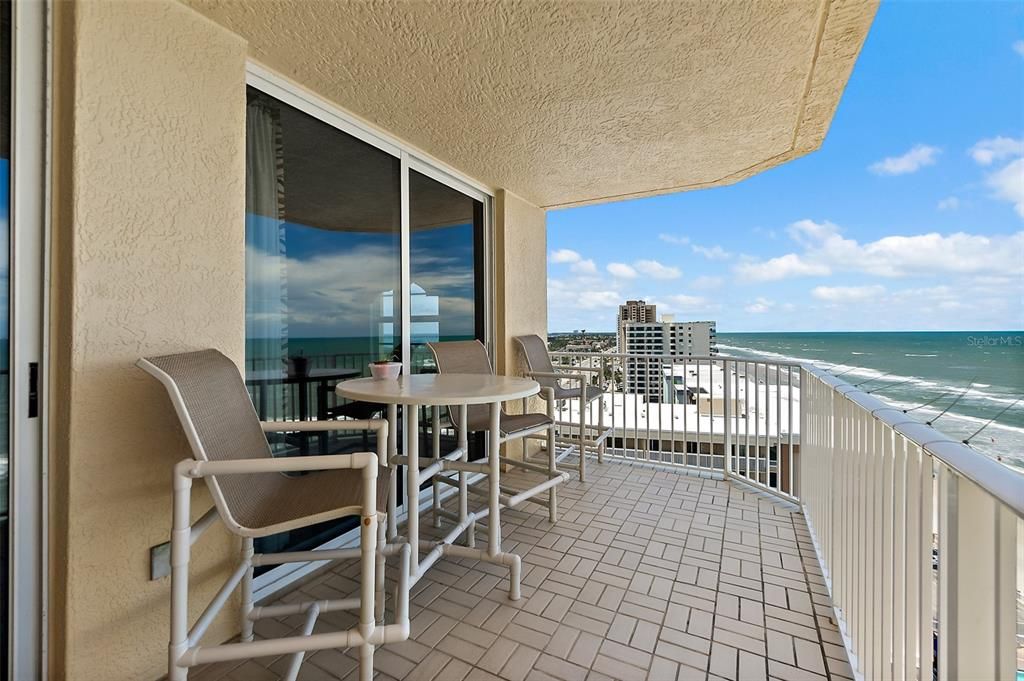 Penthouse balcony