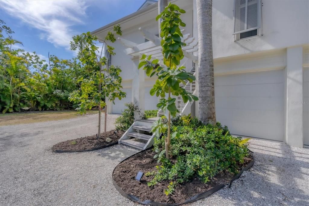 4 car garage under home.