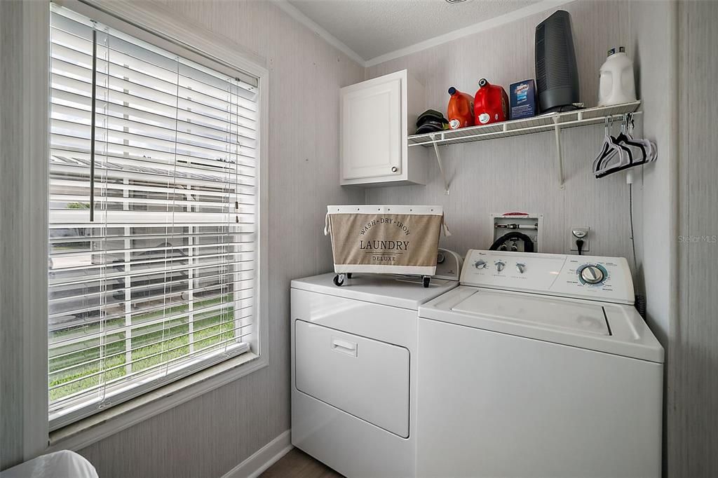 Indoor Laundry Room