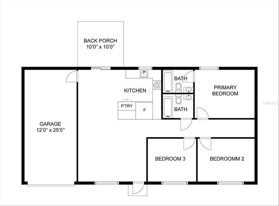 Activo con contrato: $293,500 (3 camas, 2 baños, 975 Pies cuadrados)