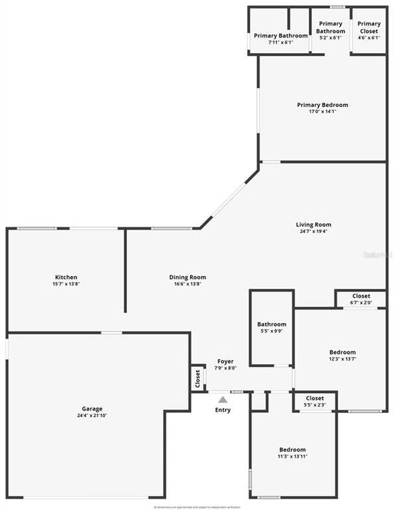 Active With Contract: $550,000 (3 beds, 2 baths, 1607 Square Feet)