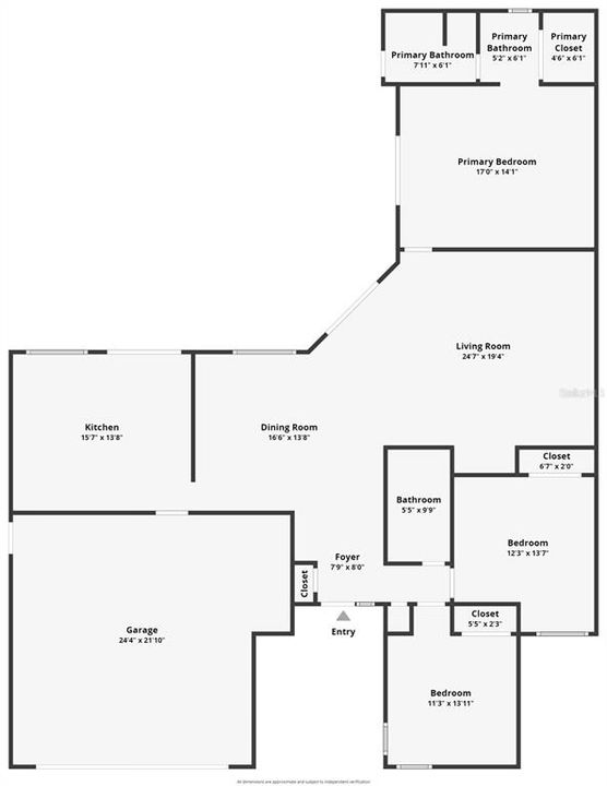 Под контрактом: $550,000 (3 спален, 2 ванн, 1607 Квадратных фут)