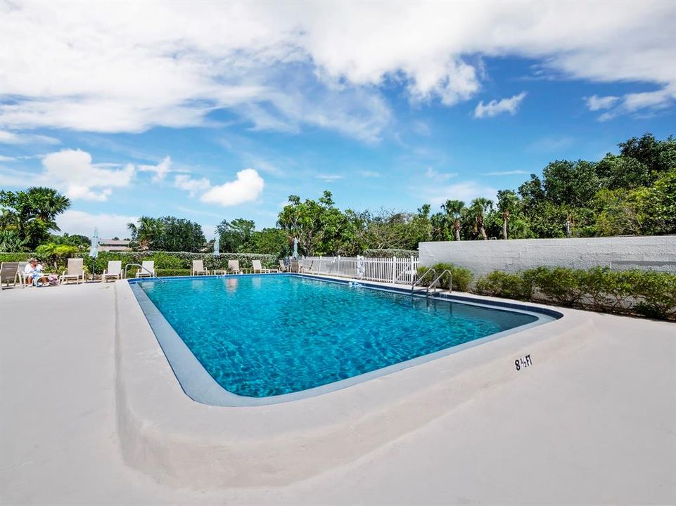 The 2nd pool just outside the clubhouse