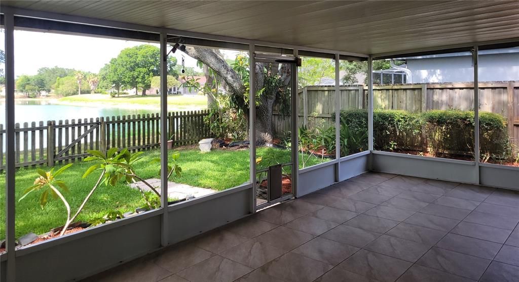 25' X 12' TILED LANAI