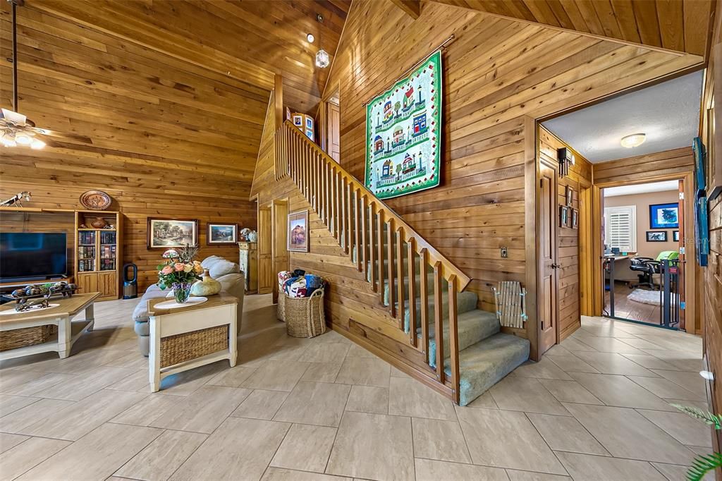 Staircase Leading to Loft