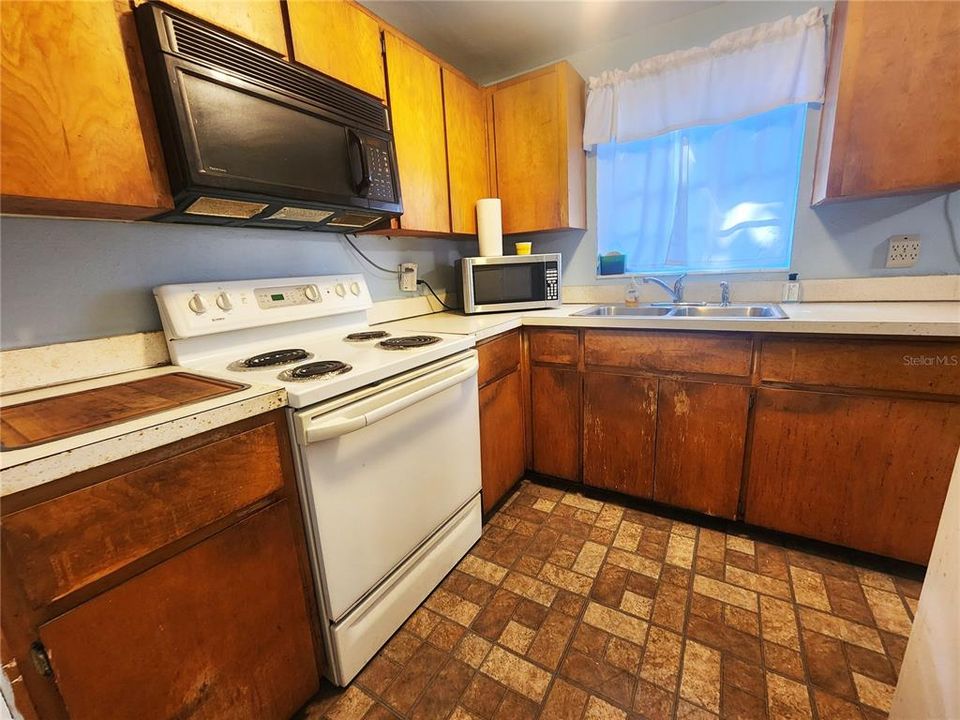 Kitchen includes appliances