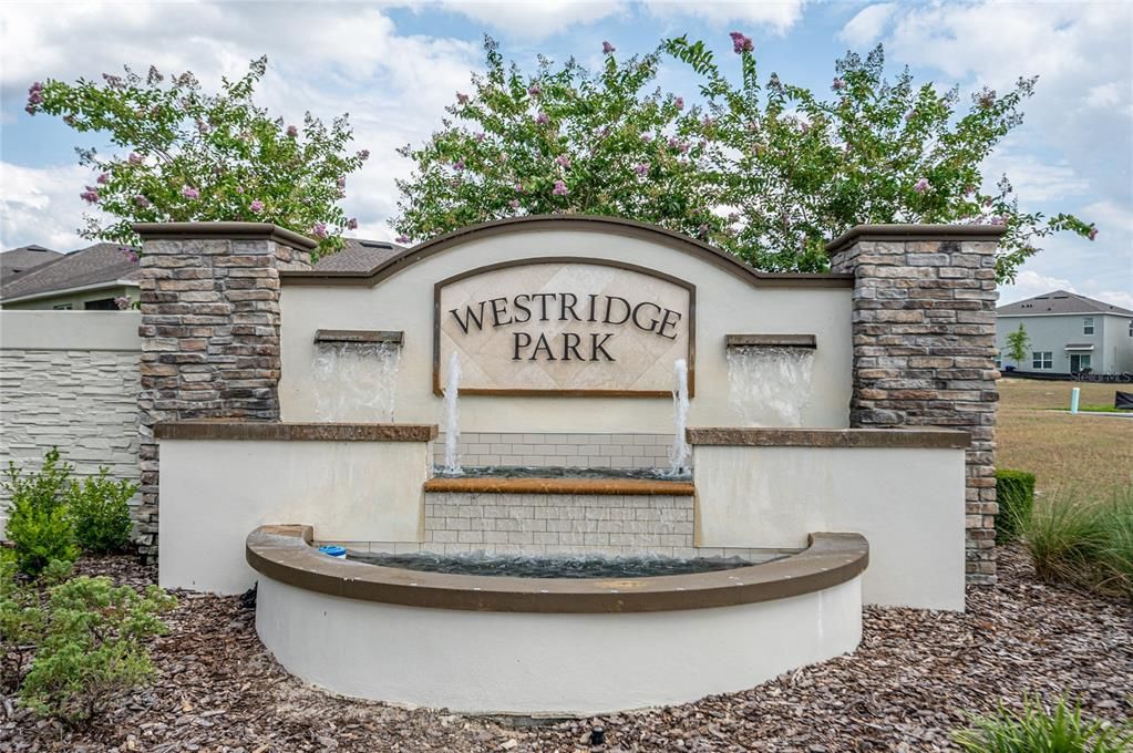 WESTRIDGE PARK - COMMUNITY