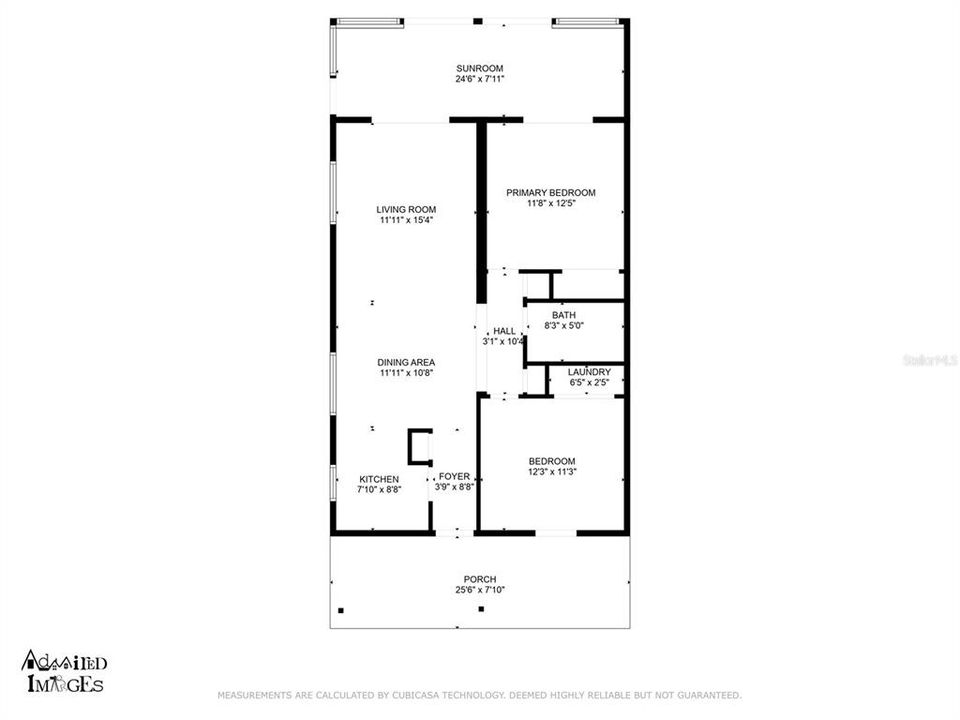 На продажу: $427,000 (2 спален, 1 ванн, 900 Квадратных фут)