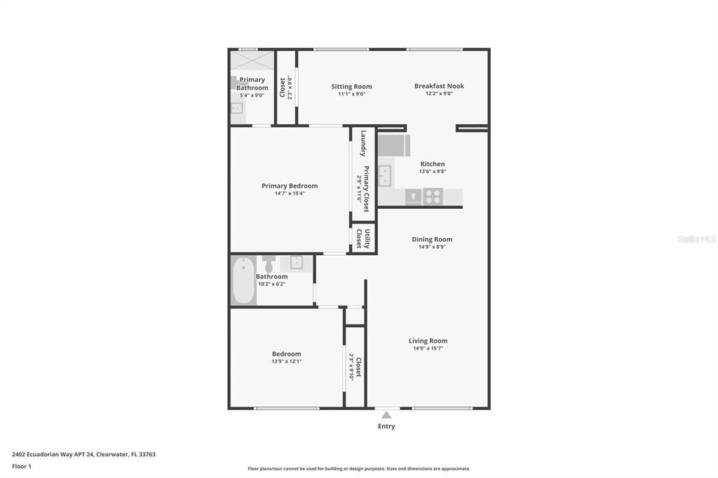 Active With Contract: $215,000 (2 beds, 2 baths, 1400 Square Feet)