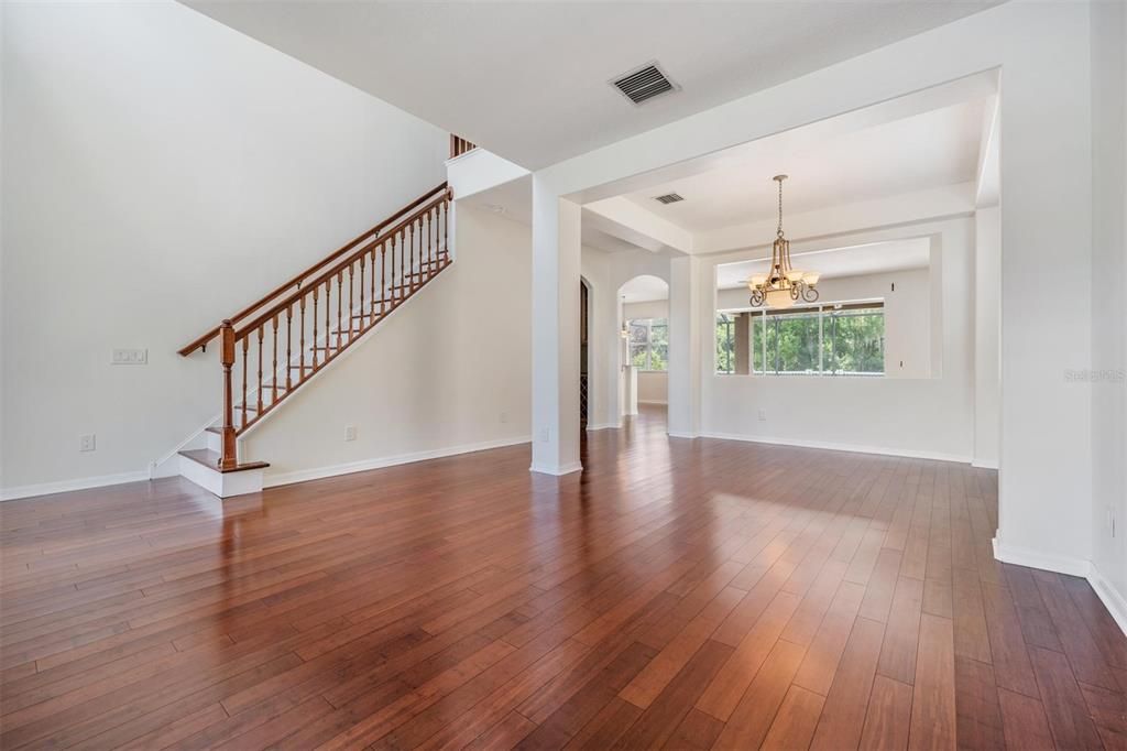 A Soaring Foyer Entry