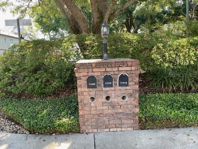 mailbox for 3 homes