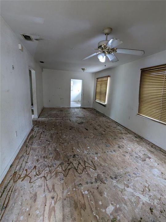 Family Room and Dining Room COmbo