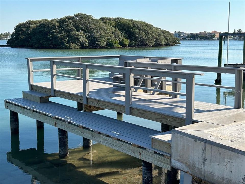 Residence Private Fishing Dock.