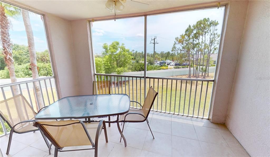 Screened/covered lanai off great room