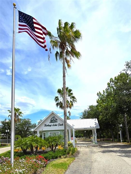 Heritage Lake Park Entrance -