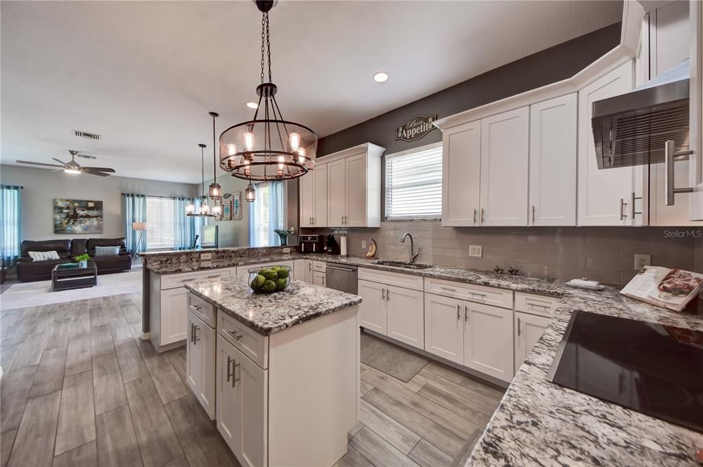 Kitchen Facing Living Room Area