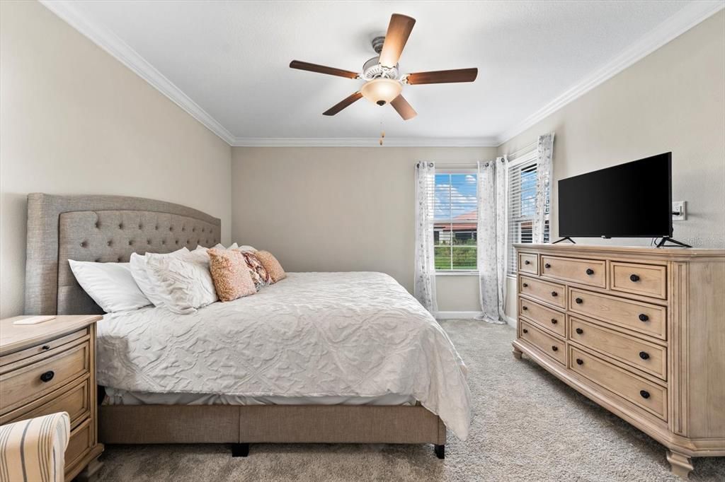 Primary Bedroom - New Ceiling Fans.