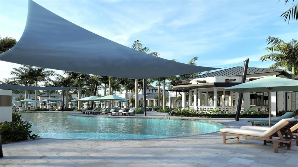 Proposed Pool Area Rendering