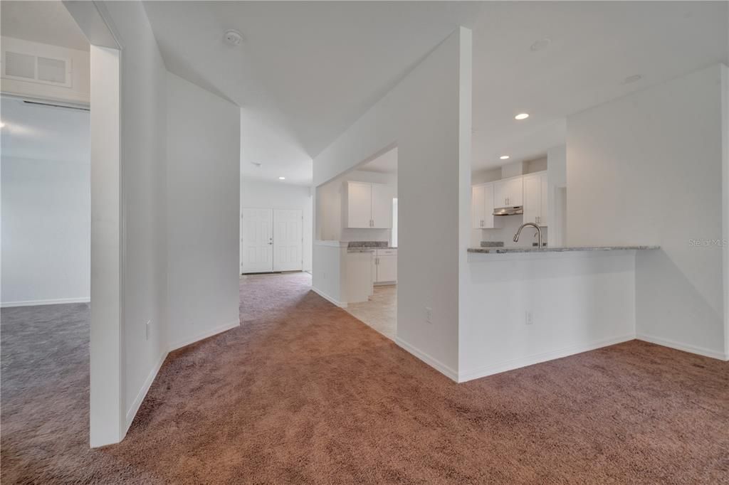 Living Room/Kitchen View