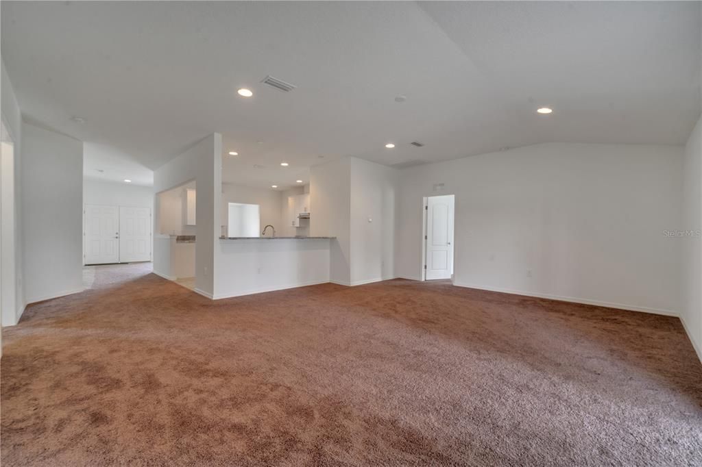 Living Room/Kitchen View