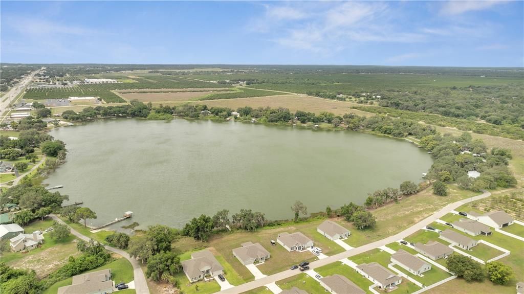 Aerial Lake View