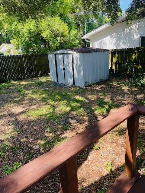 Nice large shed for storage