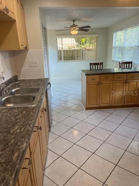 Updated kitchen with breakfast nook