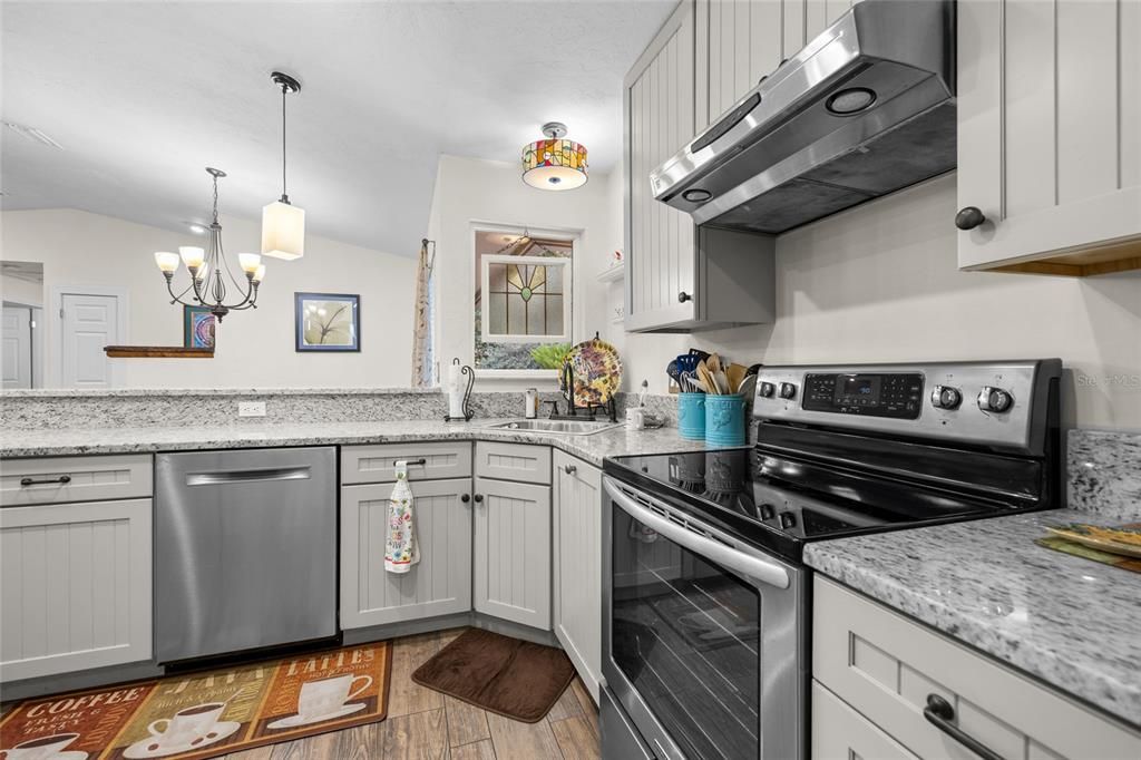 KITCHEN VIEW FROM PANTRY/LAUNDRY ROOM