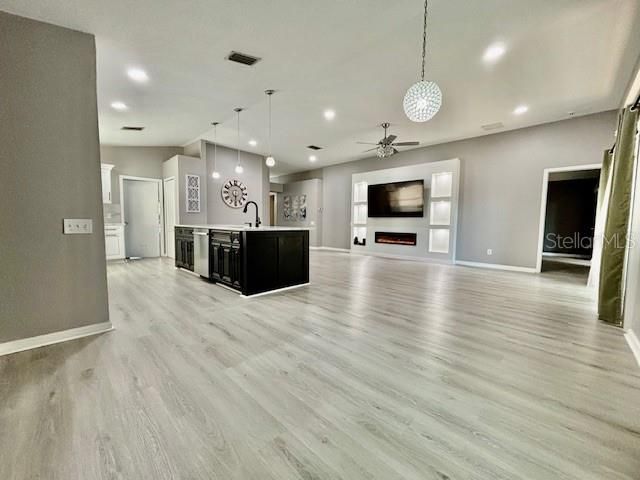 Open floor plan