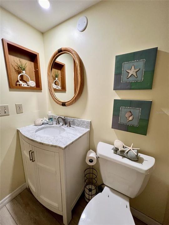 NEW Vanity With Quartz Top