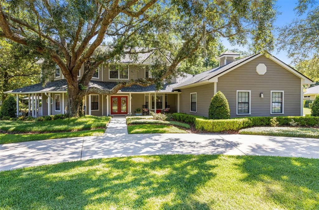 Welcome to 775 Bear Creek Circle where a large front porch and luxury greet you.