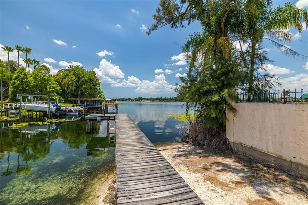 Deeded Lake Magdalene access with Dock and Boat ramp