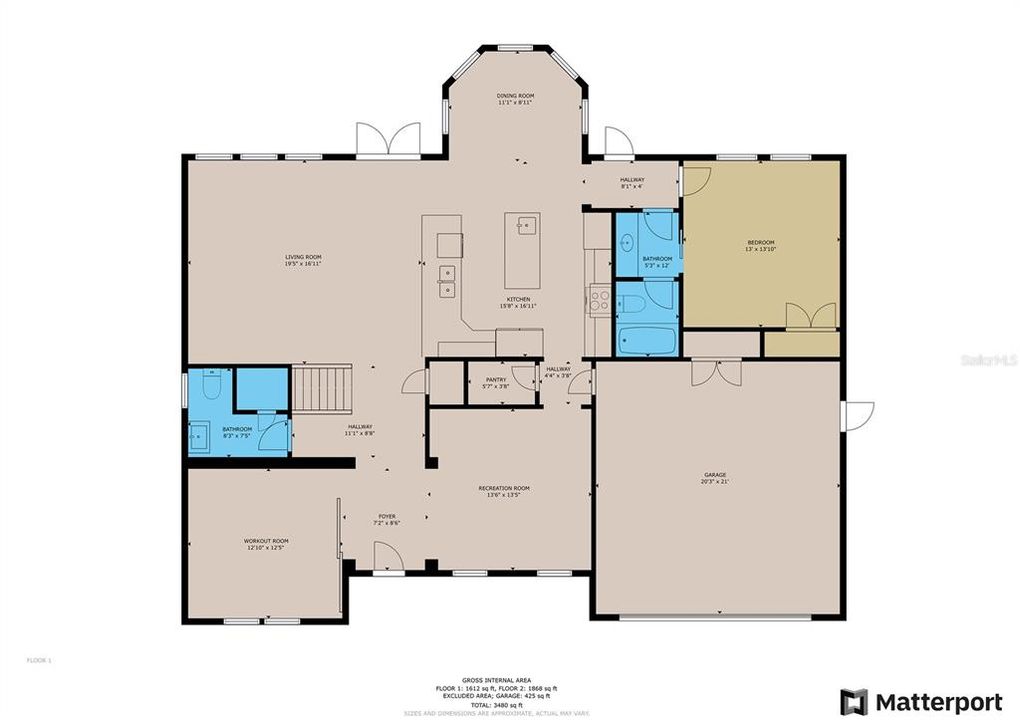 First floor plan