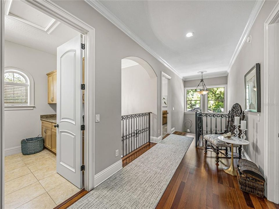 View of upstairs looking back toward the stairs