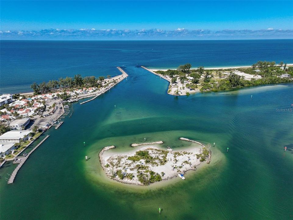 Snake Island and Venice Jetties