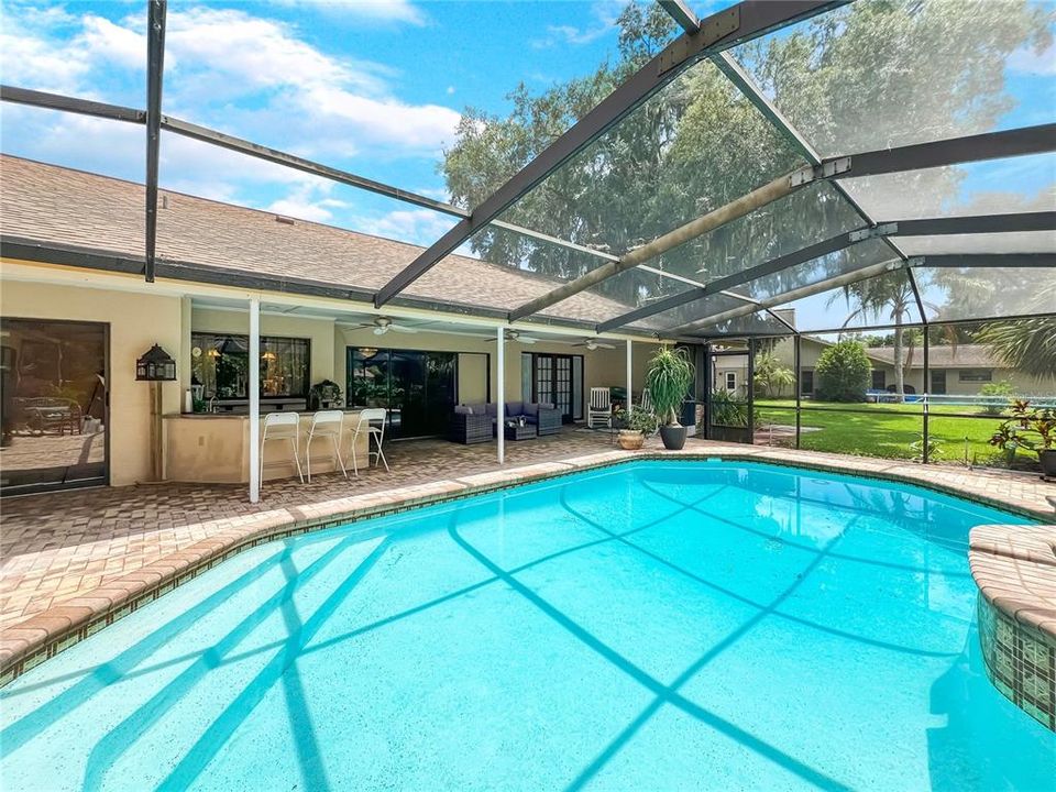 Gorgeous sparkling pool & spa