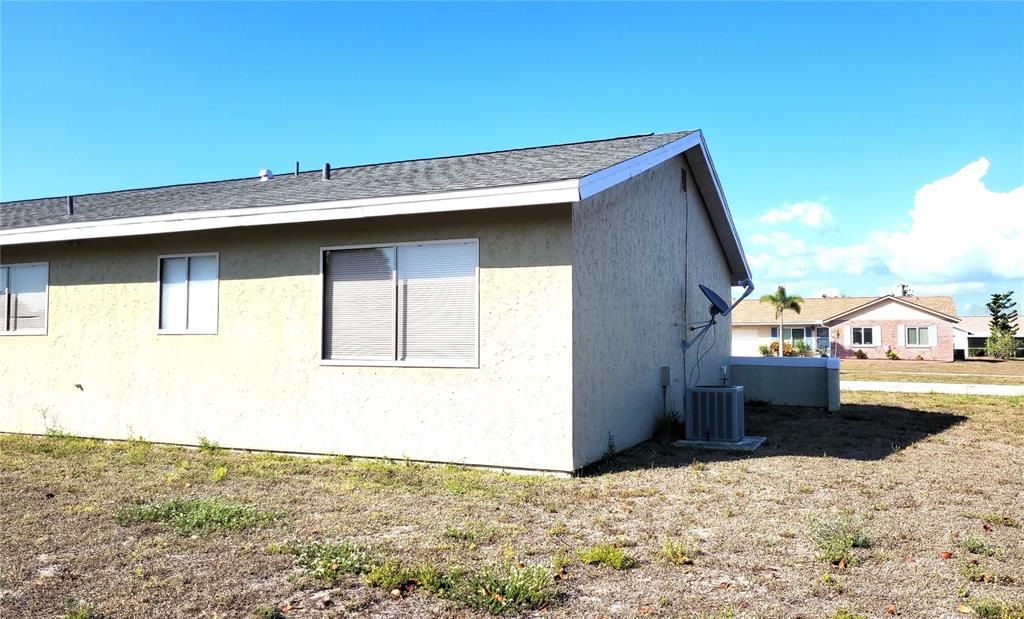 Left side of home looking towards the street.