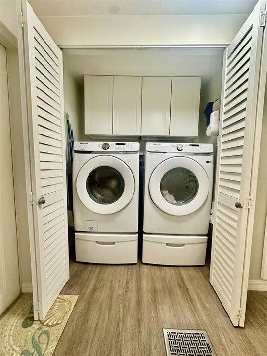 Laundry closet