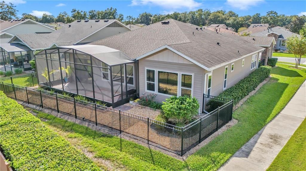 Aerial Backyard