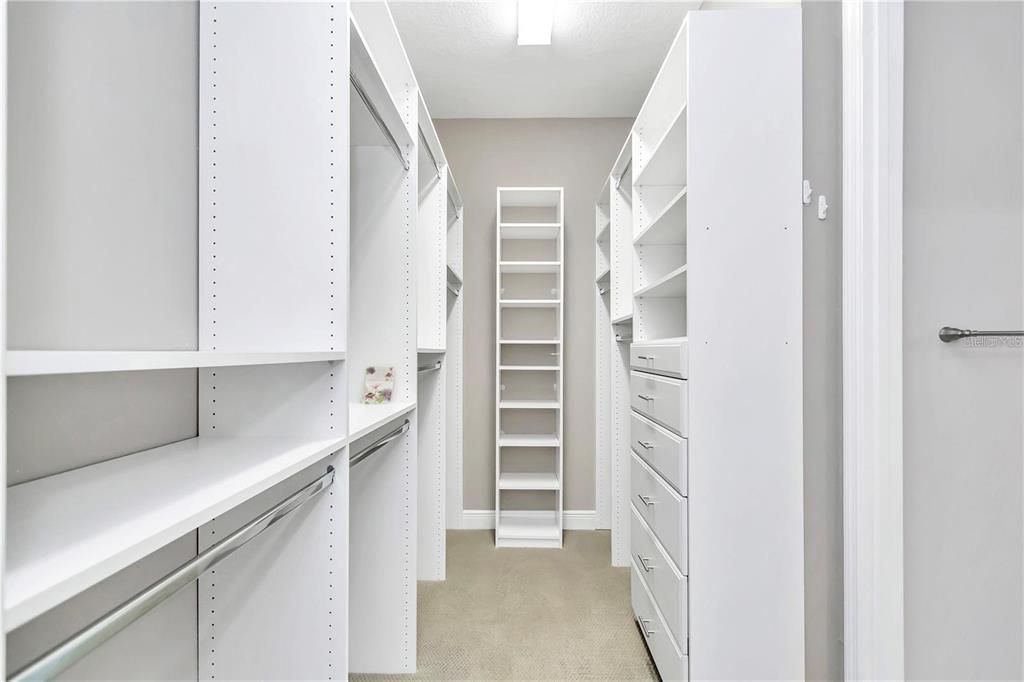 Primary Walk-in Closet