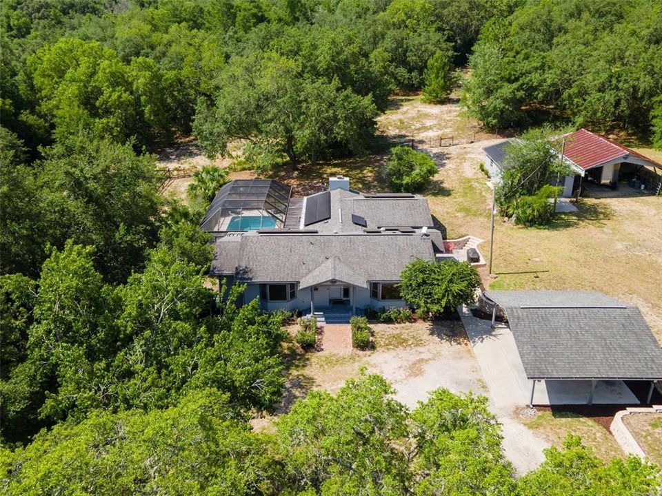 Aerial of Front Exterior