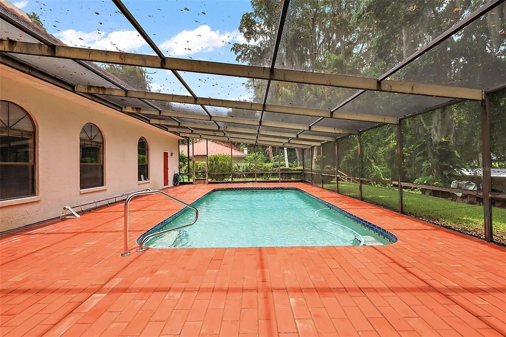 Pool enclosure, new