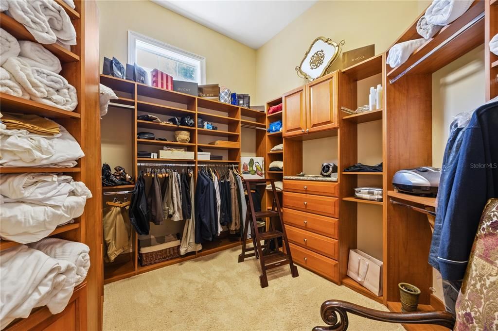 Master Bedroom Walk-In Closet