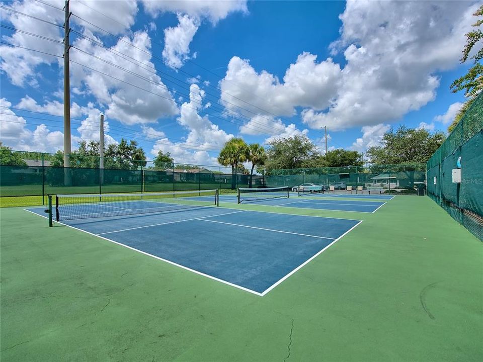 Pickleball courts!