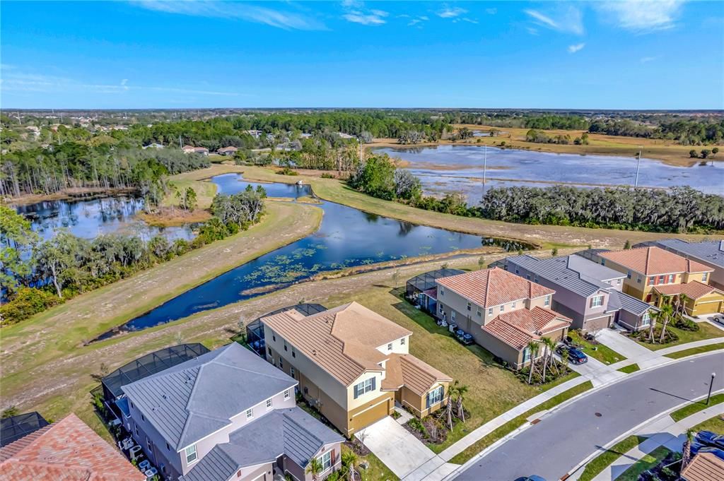 Beautiful views of small Lakes and Ponds