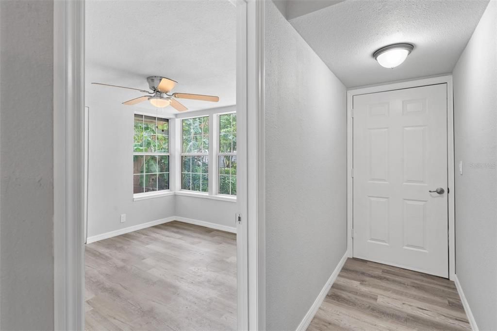 Hallway leading to Second Bedroom