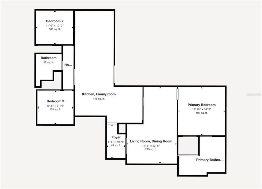 Activo con contrato: $450,000 (3 camas, 2 baños, 1624 Pies cuadrados)