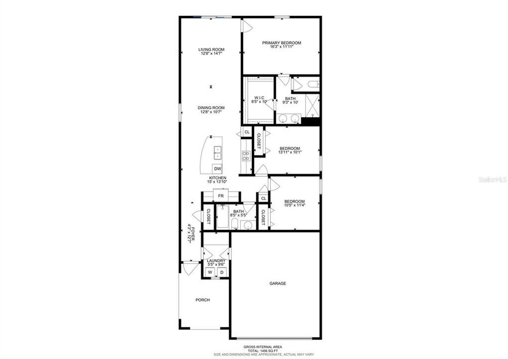 For Sale: $345,000 (3 beds, 2 baths, 1451 Square Feet)