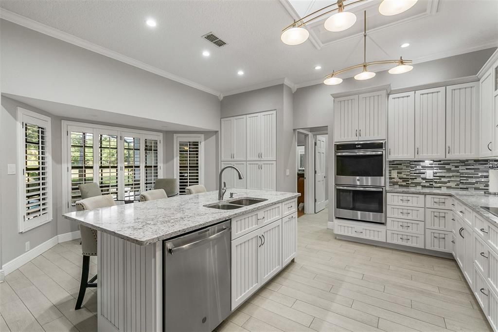 Quartz Counters and Stainless Steel Appliances